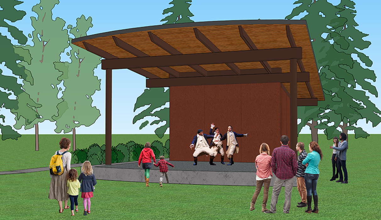 PORT ANGELES FINE ARTS CENTER AMPHITHEATER