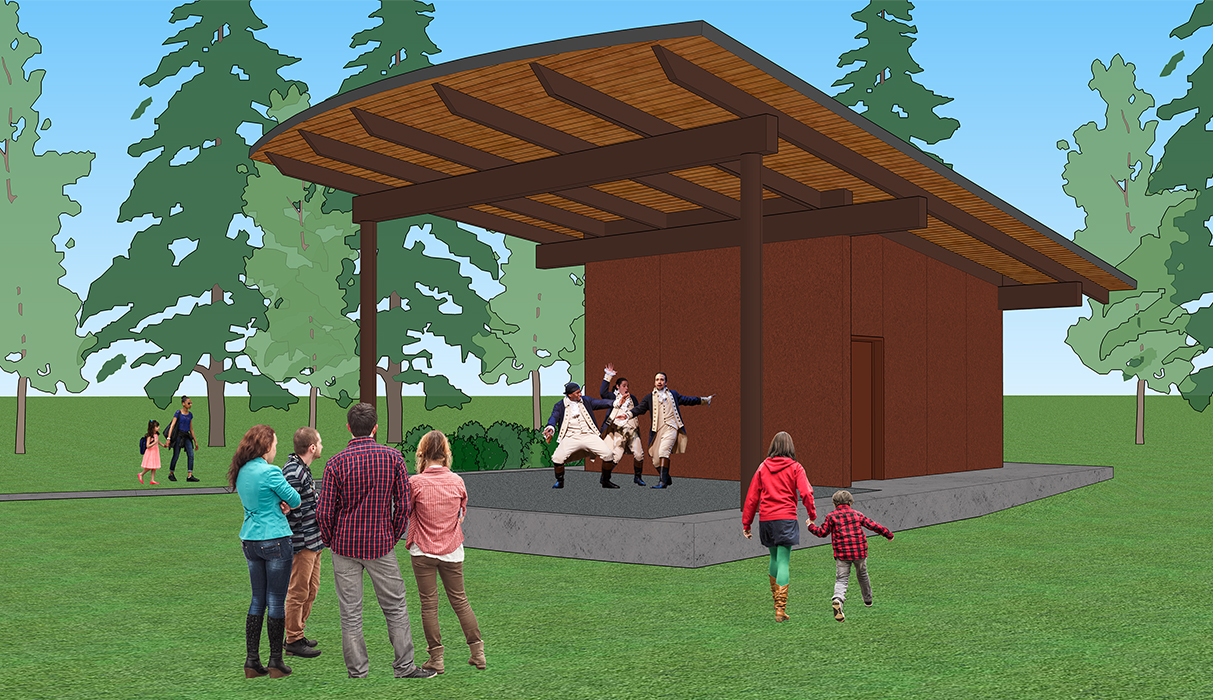PORT ANGELES FINE ARTS CENTER AMPHITHEATER