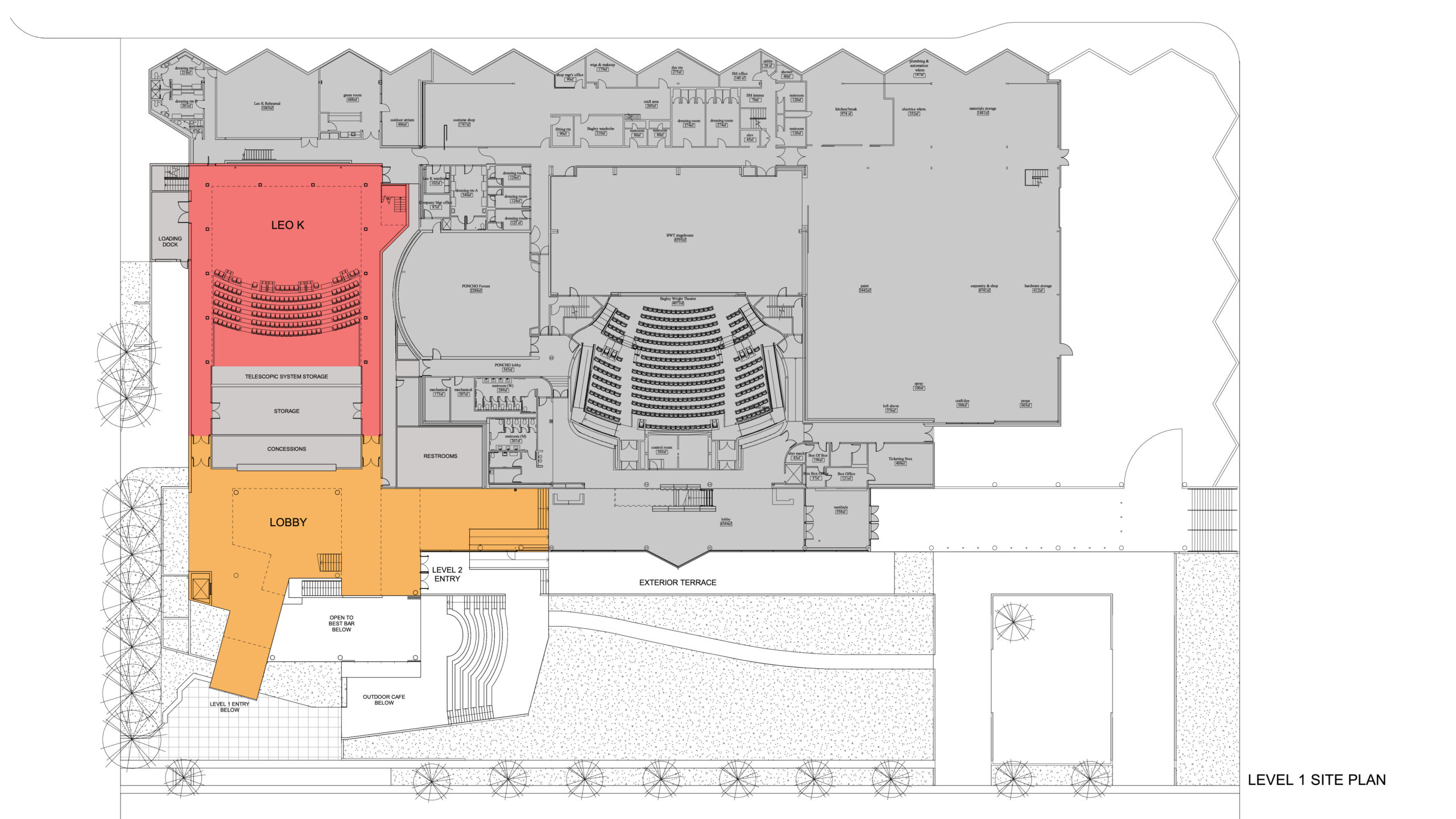 SEATTLE REP – LEO K THEATRE UPGRADES